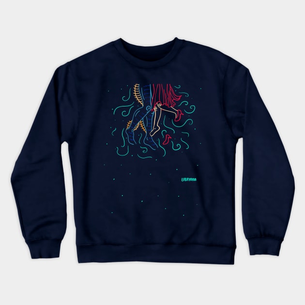 The Shape of Water essence Crewneck Sweatshirt by darah